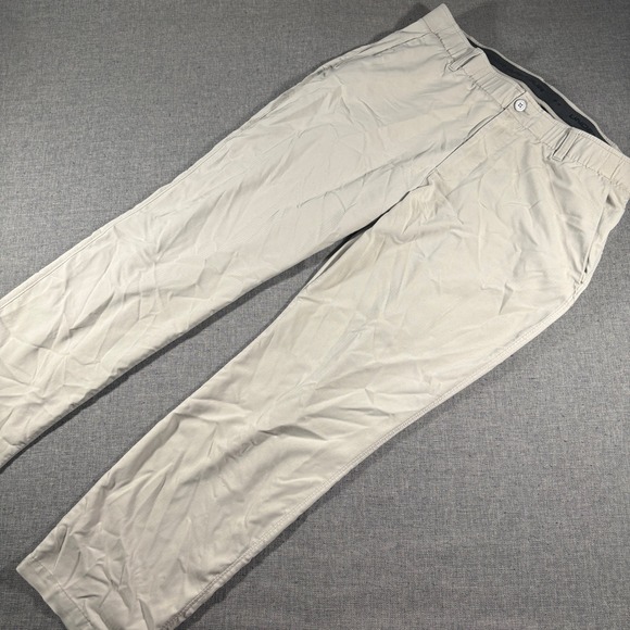 Under Armour Other - Under Armour Golf Pants Mens 36/30 Tan Herringbone Performance Tapered Chino